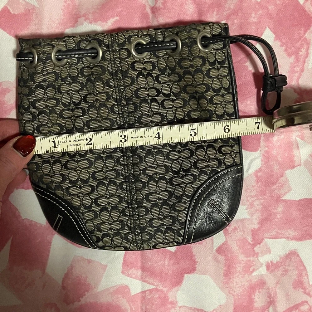 Coach Black and dark grey Designer Women's Bag NWOT